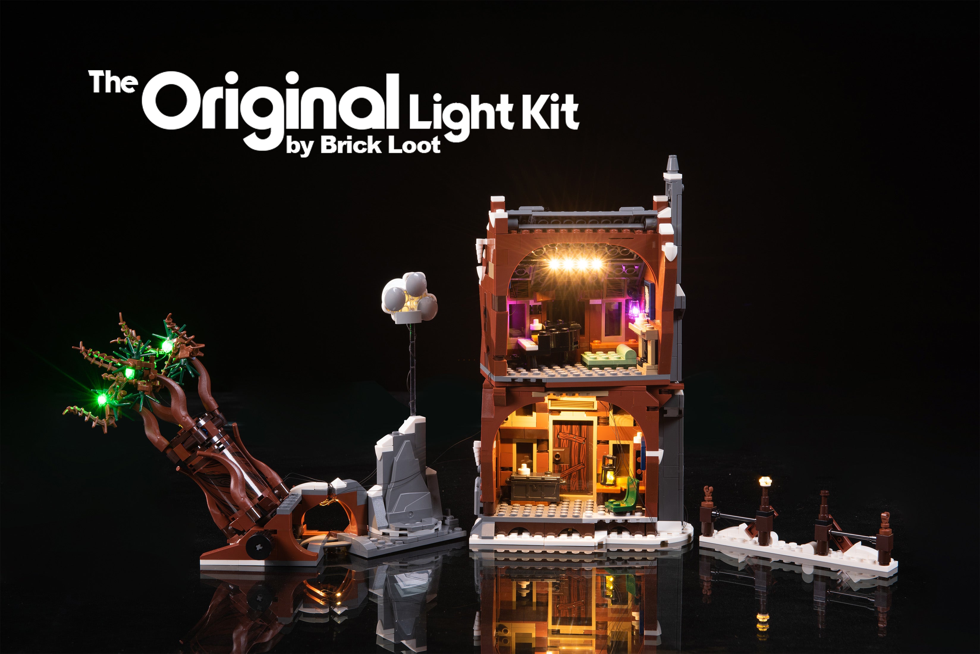 LED Lighting kit for LEGO Harry Potter The Shrieking Shack Whomping Willow 76407