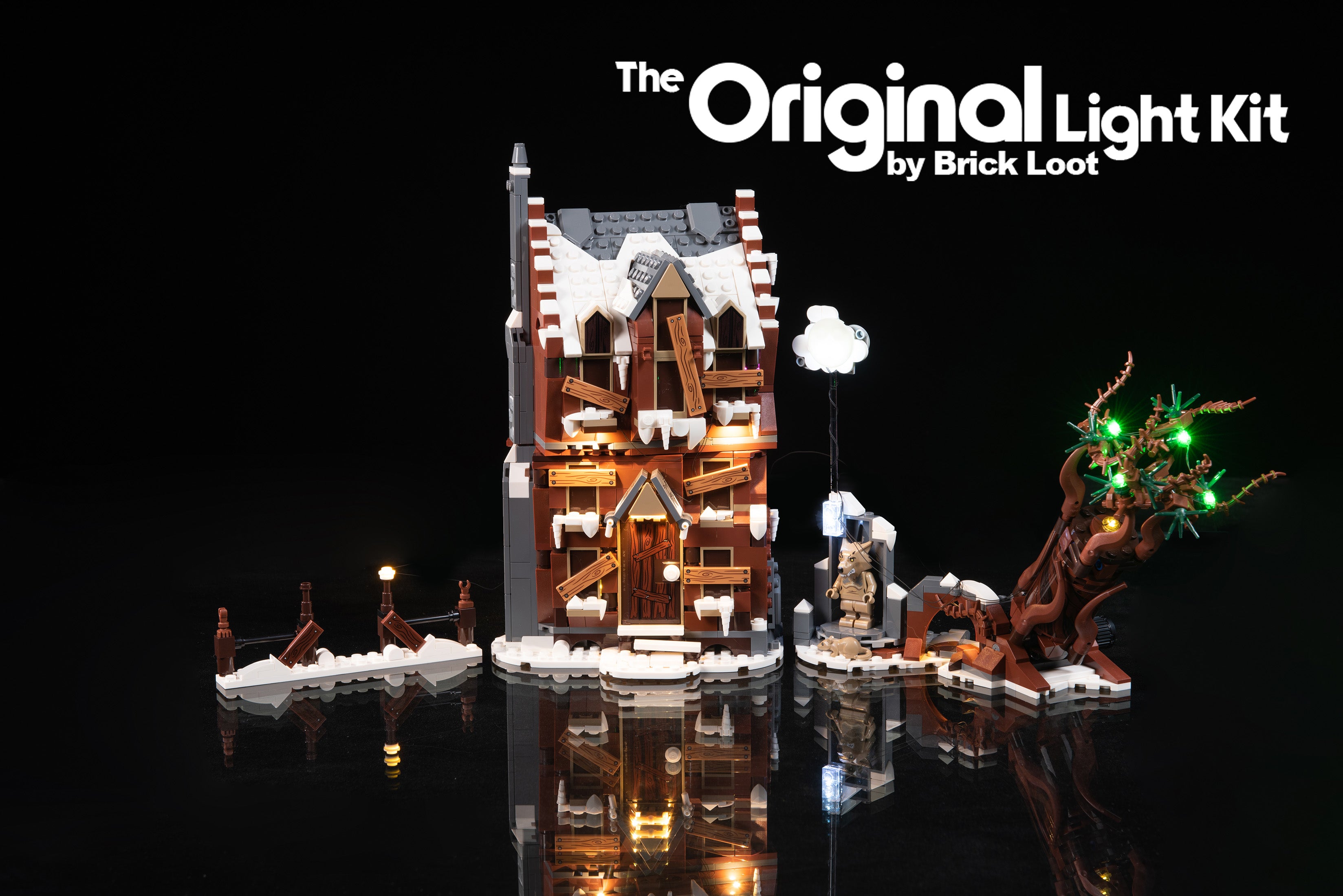 LED Lighting kit for LEGO Harry Potter The Shrieking Shack & Whomping Willow 76407