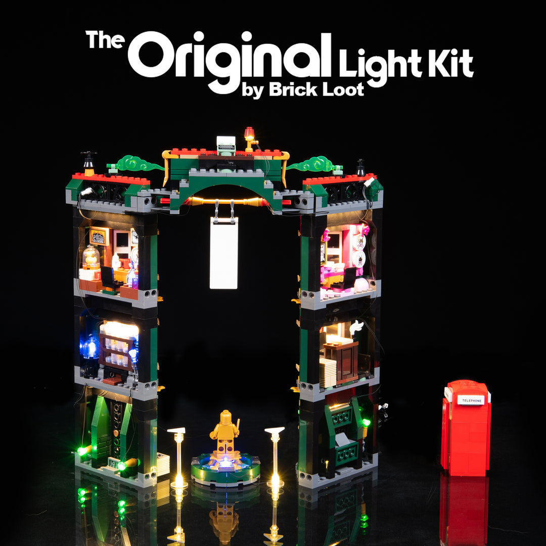 Led Light Set For Lego Building Block City Street 4 in 1 set LED light  battery box USB For lego /pin/ Creator House DIY Toys - Price history &  Review