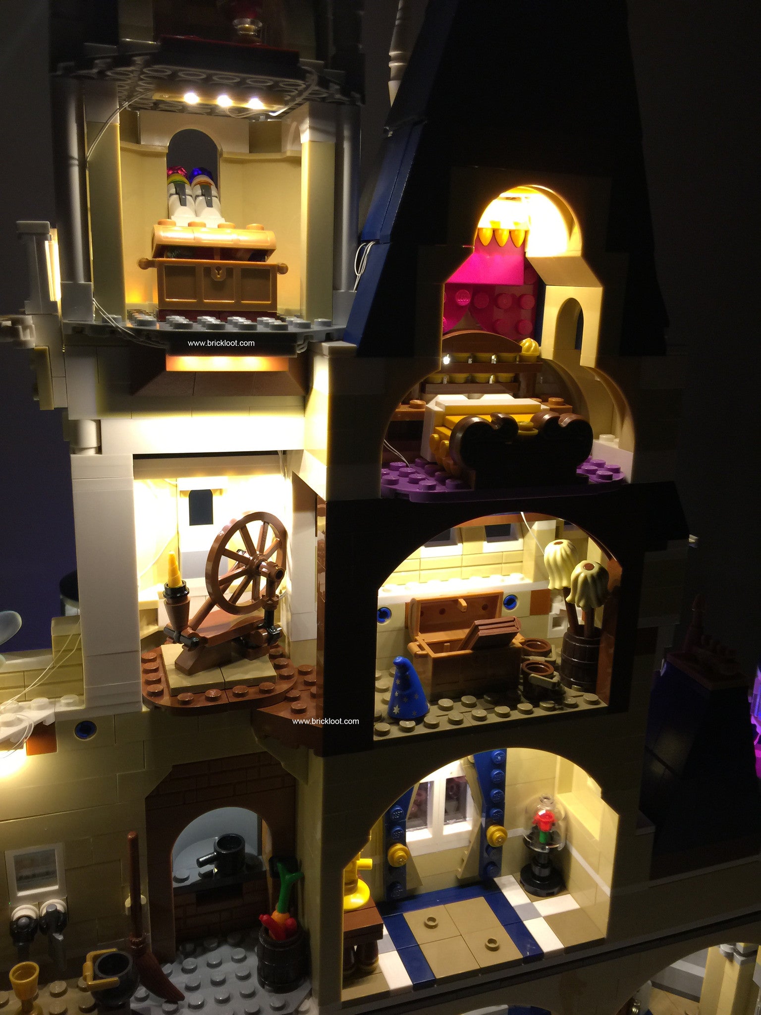 LED Lighting kit for LEGO® Disney Castle 71040 – Brick Loot