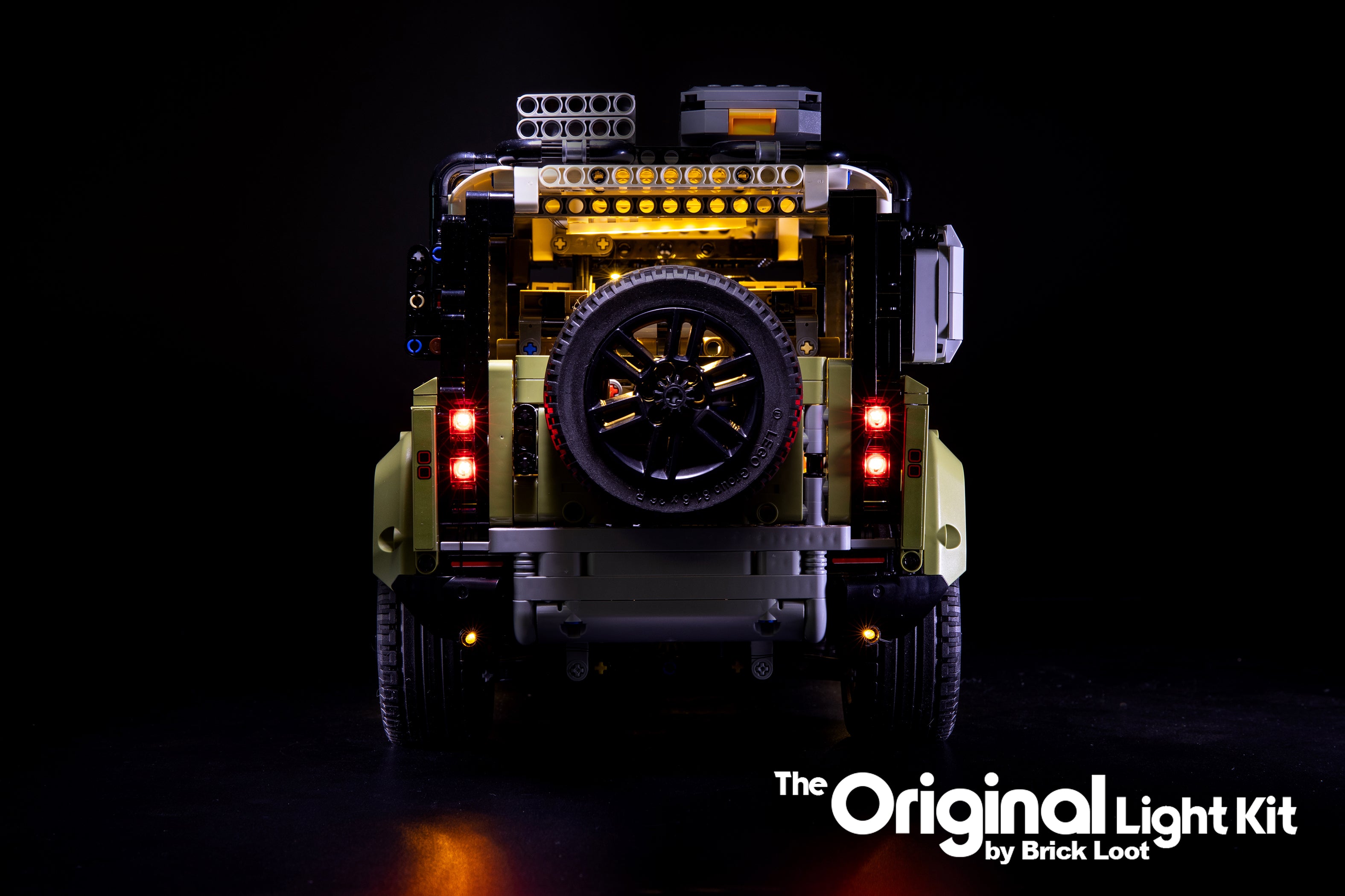 LED Lighting Kit for LEGO Land Rover Defender set 42110 Brick Loot