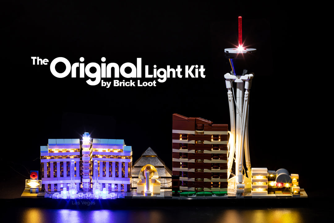Led Lighting Set for Creator 21047 Architecture Las Vegast