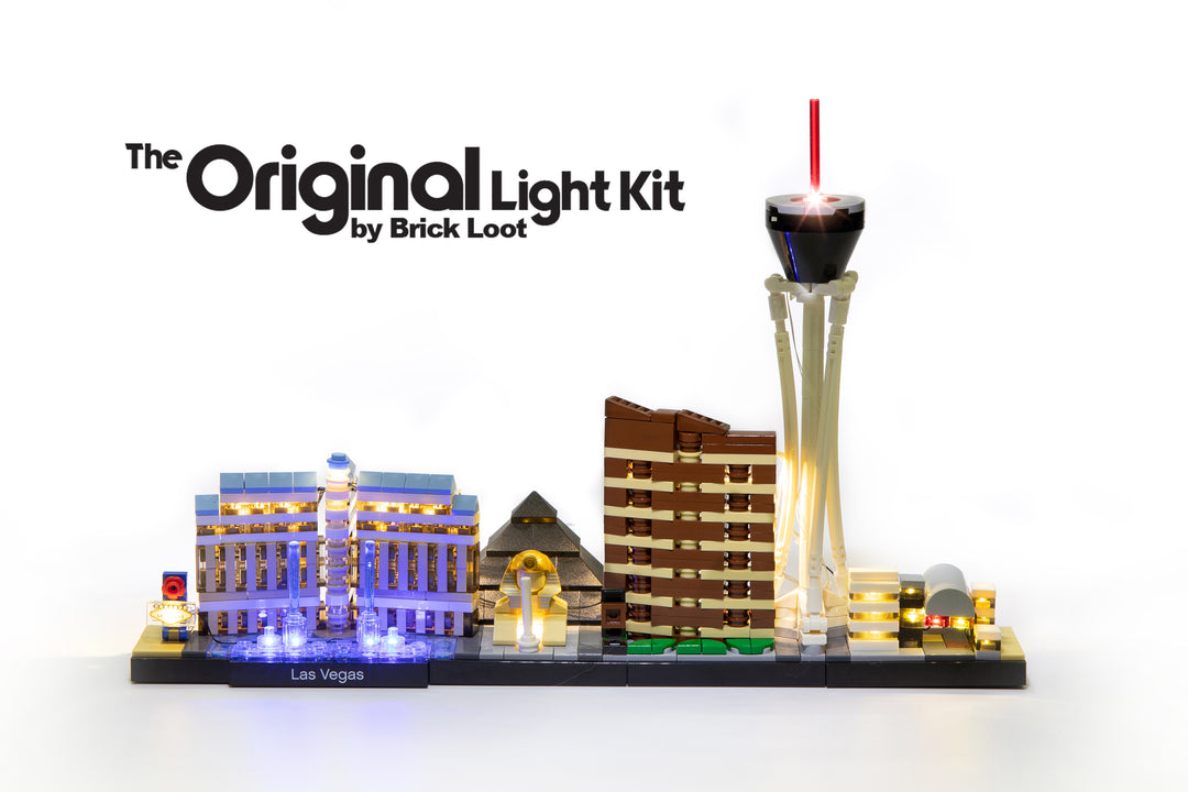 Lego Architecture Skyline - 21047 Las Vegas | 3D model