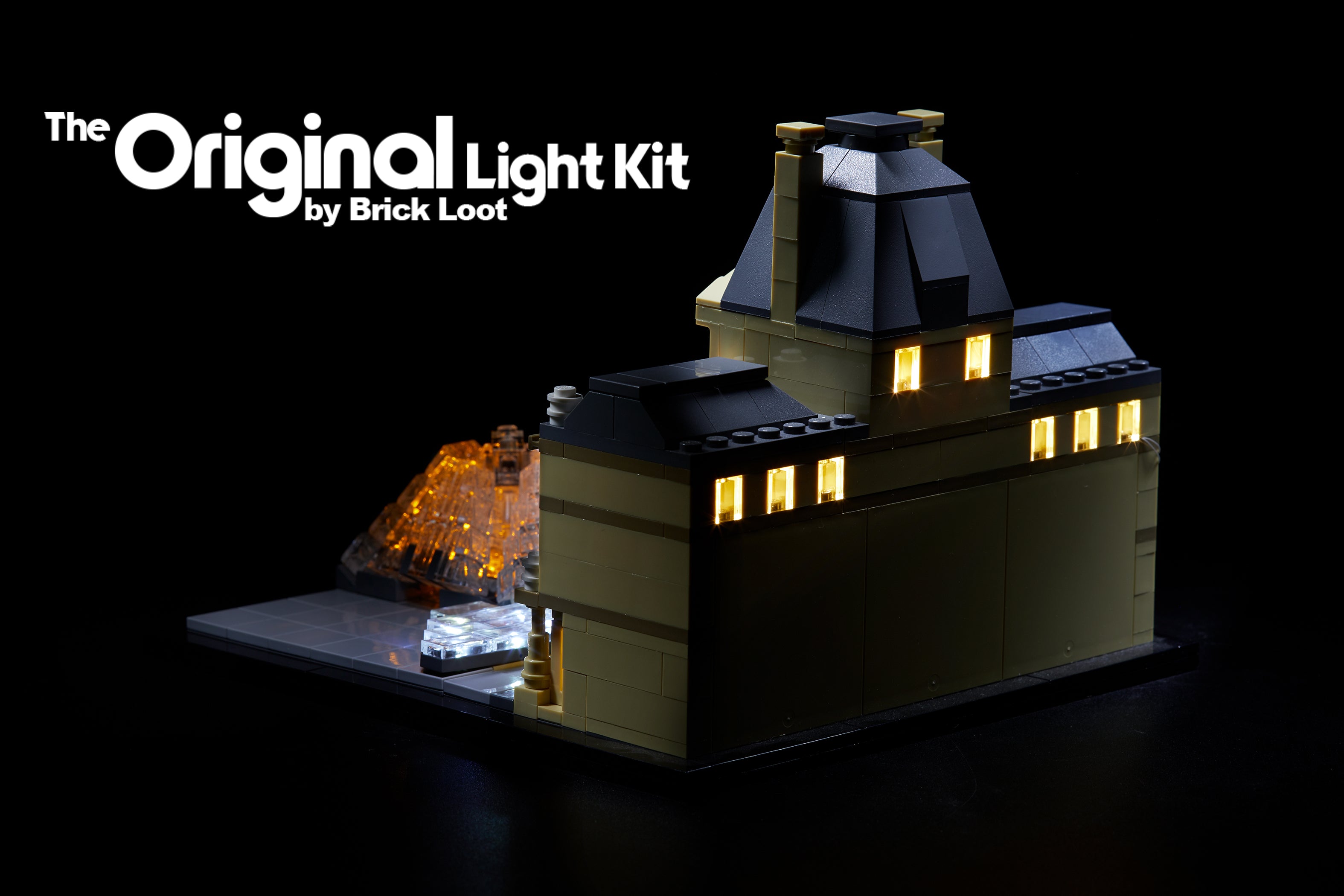 LED Lighting Kit for LEGO Louvre 21024 Brick Loot