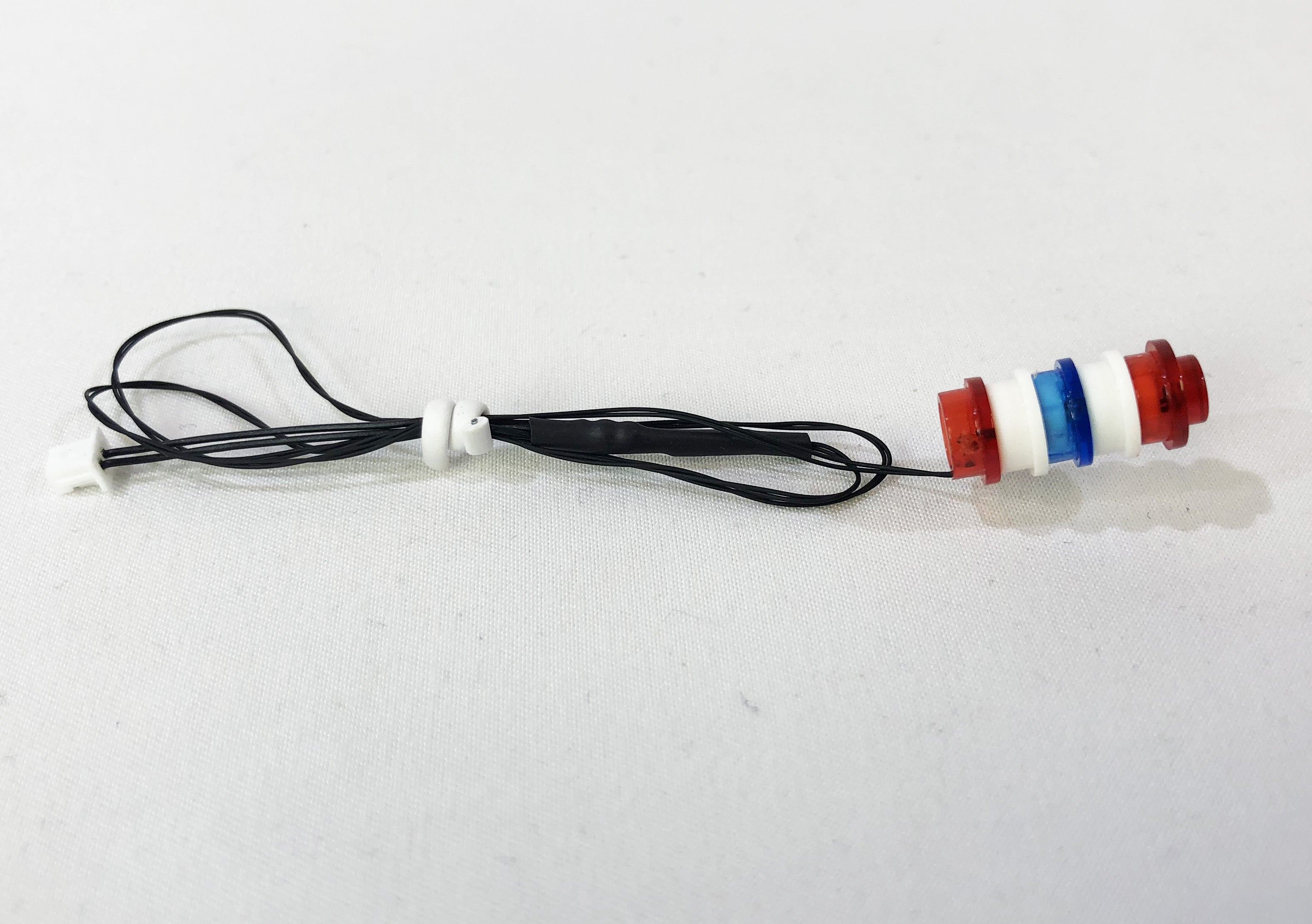 LED Mini Barber Pole - LIGHT LINX  - works with LEGO bricks - by Brick Loot