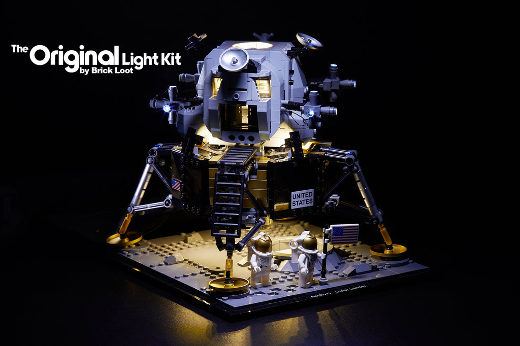 LED Lighting Kit for LEGO NASA Apollo 11 Lunar Lander 10266