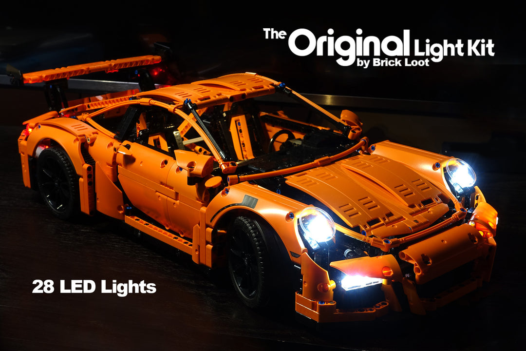 LEGO® Porsche 911 GT3 RS 42056 Light Kit – Light My Bricks USA