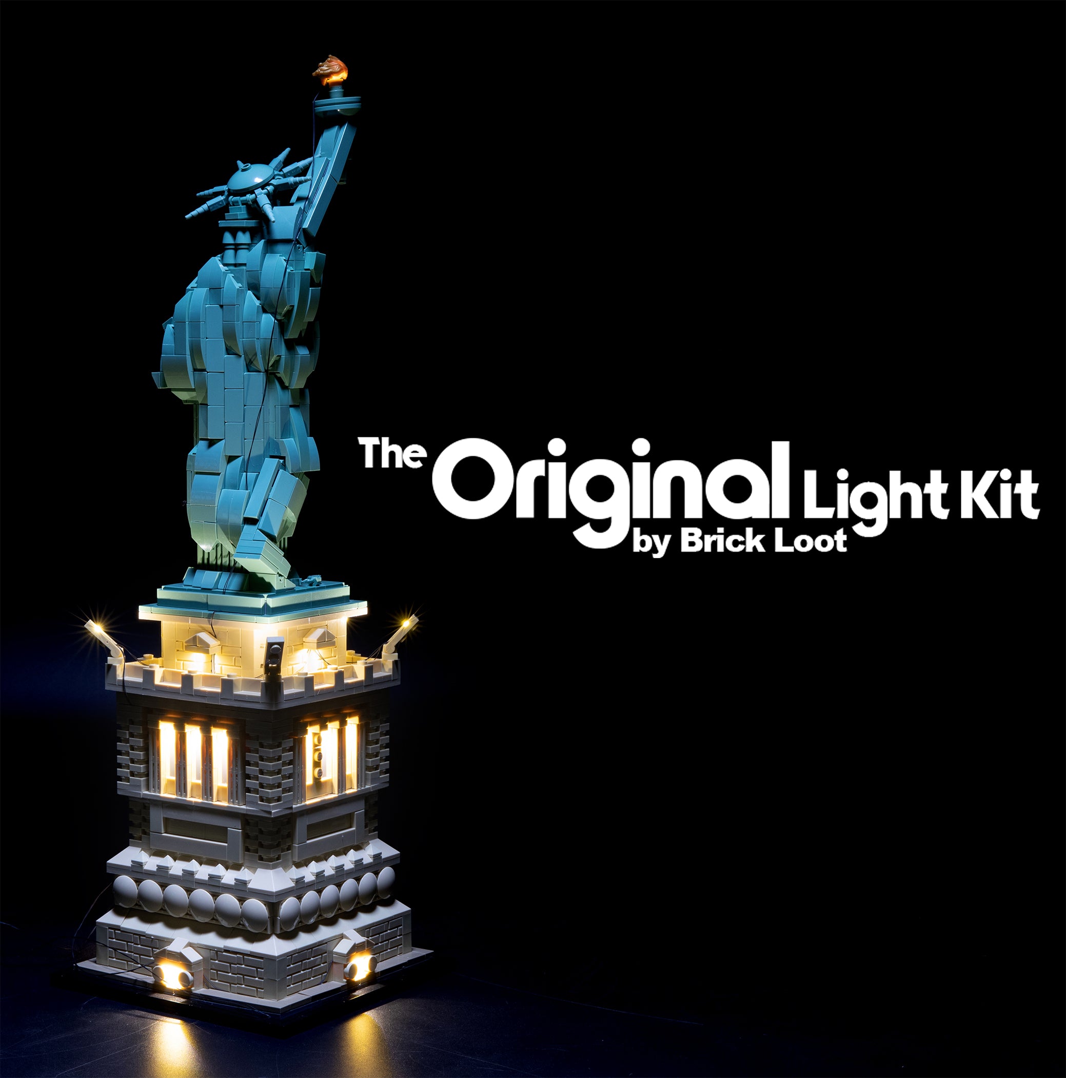 Light kit for discount lego statue of liberty