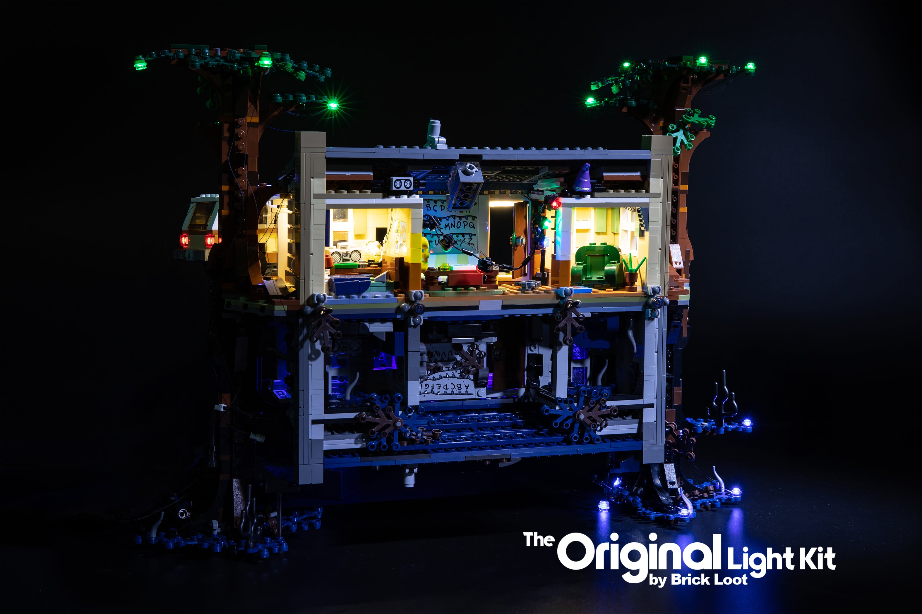 LED Lighting Kit for LEGO Stranger Things: The Upside Down set 