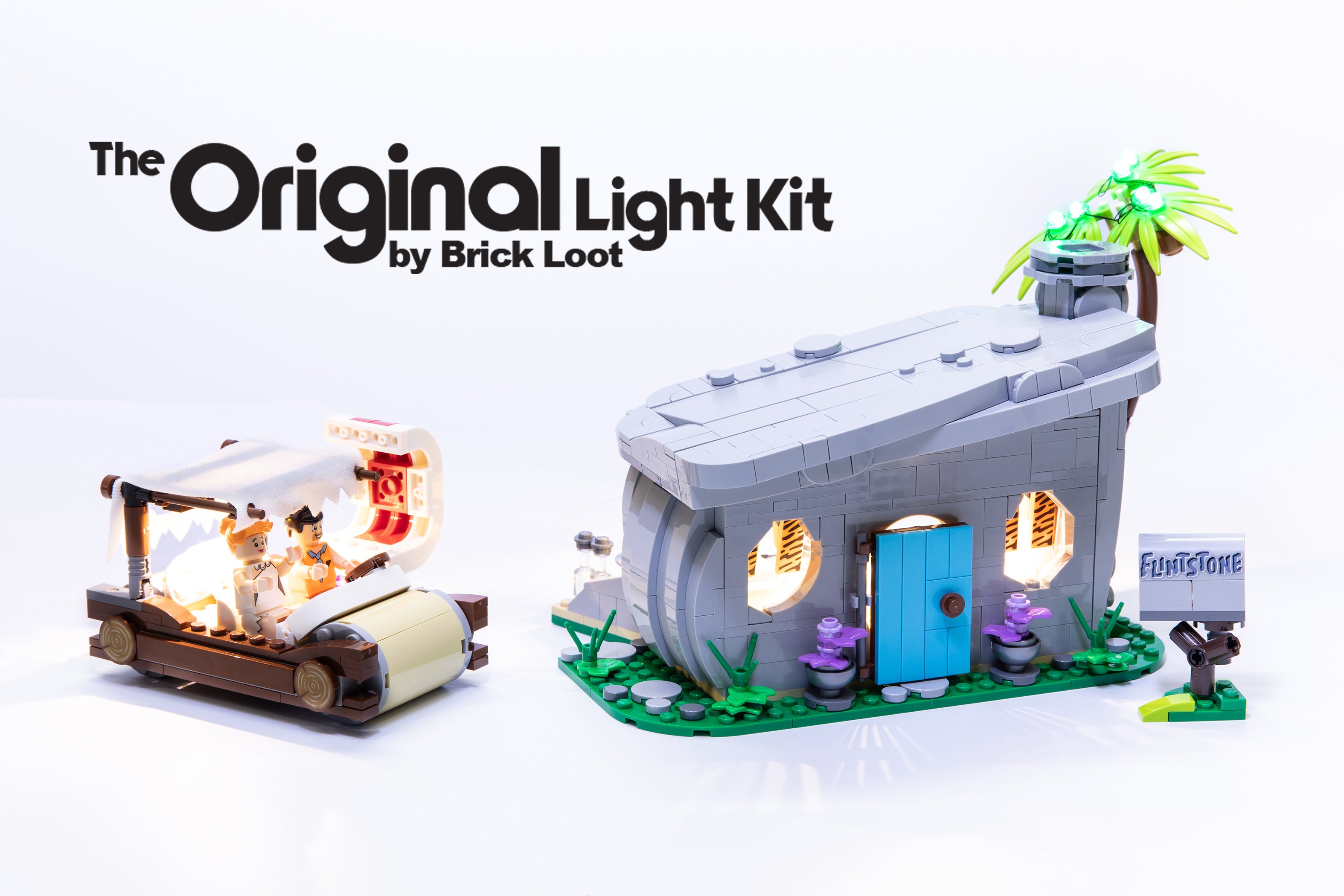 LED Lighting Kit for LEGO Ideas The Flinstones set 21316 Brick Loot