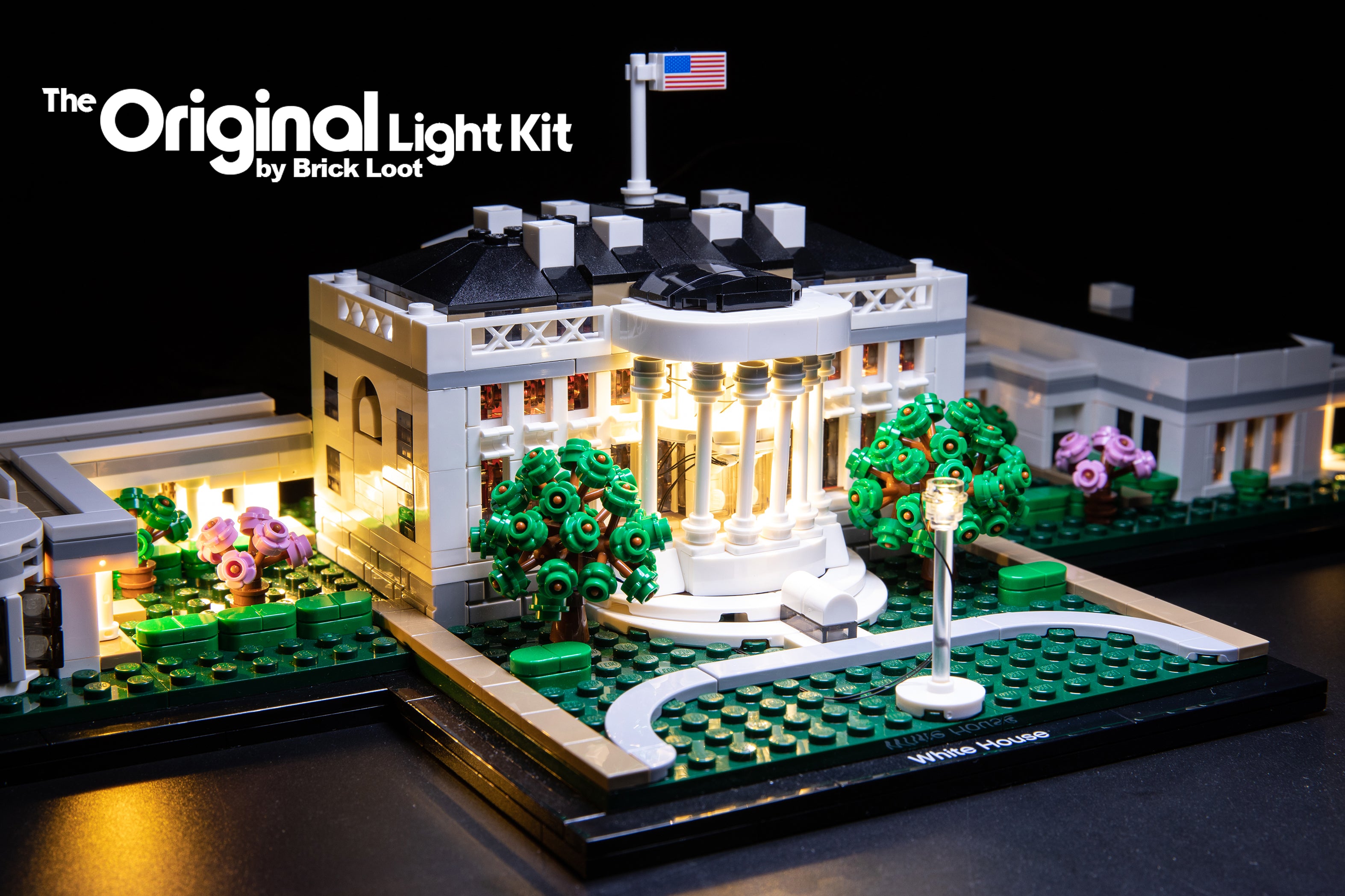 LED Lighting Kit for LEGO Architecture The White House 21054