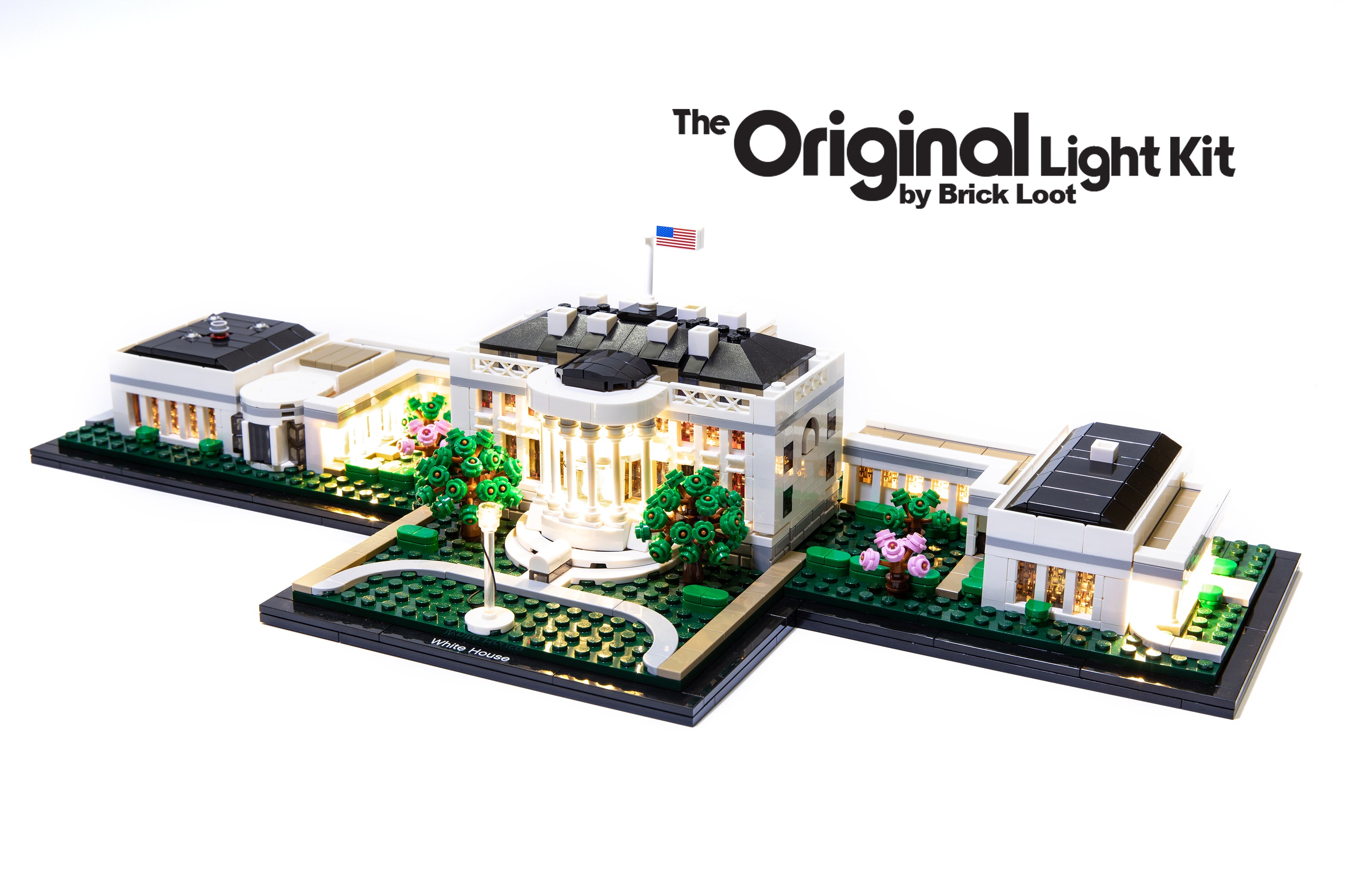 LED Lighting Kit for LEGO Architecture The White House 21054