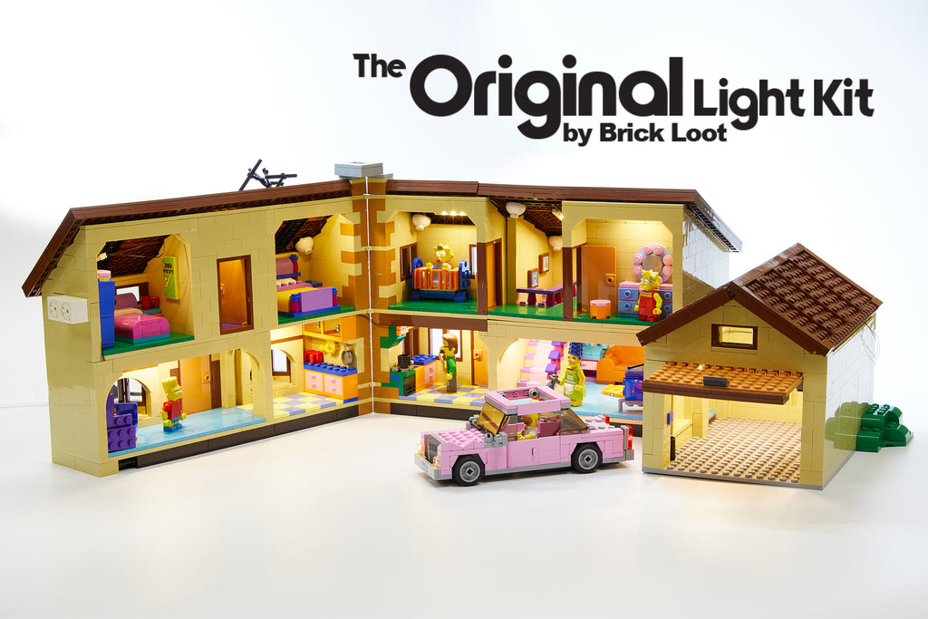 Lighting Kit for LEGO The Simpsons™ House 71006 – Brick Loot