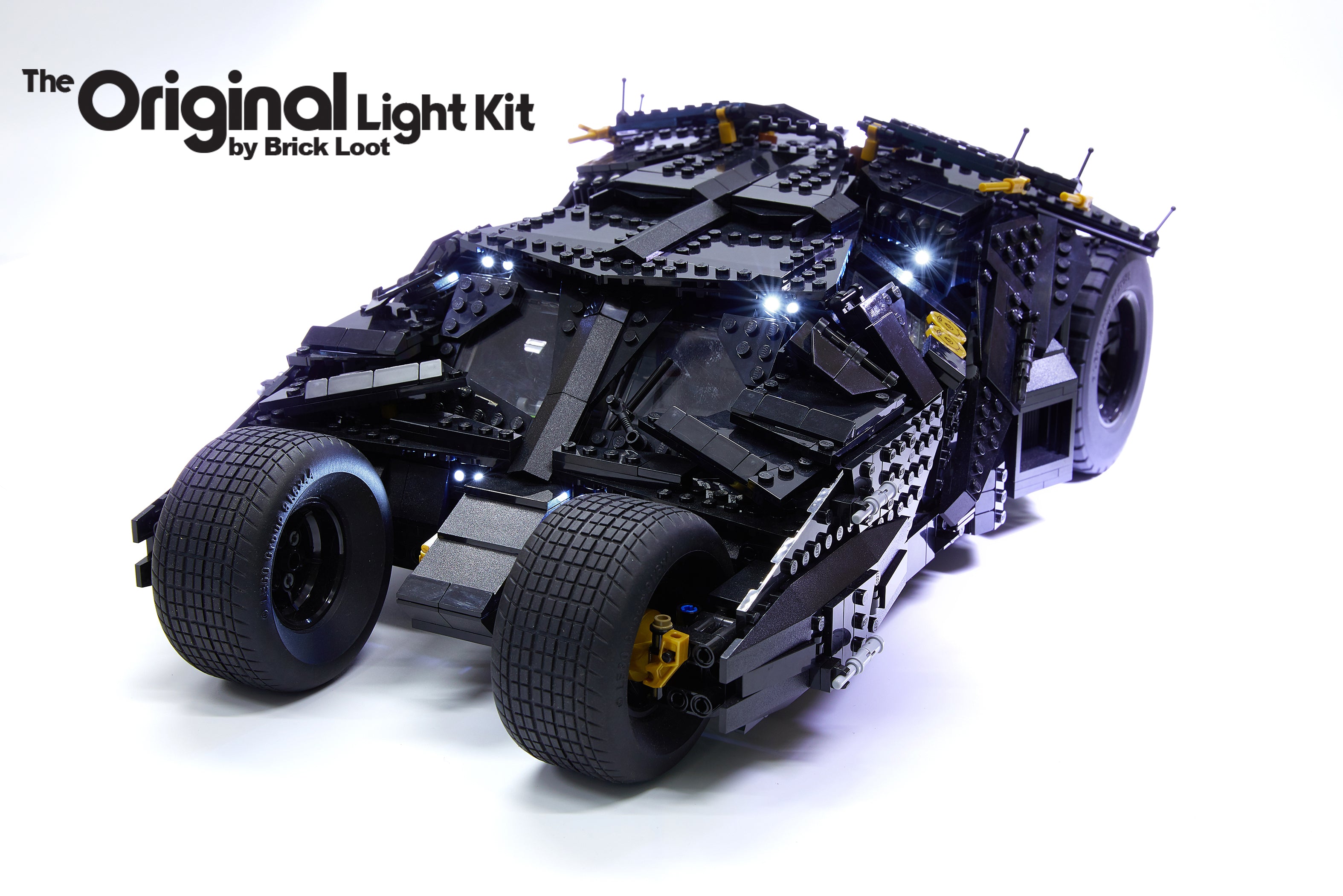 LED Lighting Kit for LEGO Batman Tumbler 76023 Brick Loot