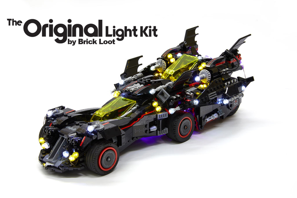 Lighting kit for LEGO Movie - The Ultimate Batmobile 70917 – Brick