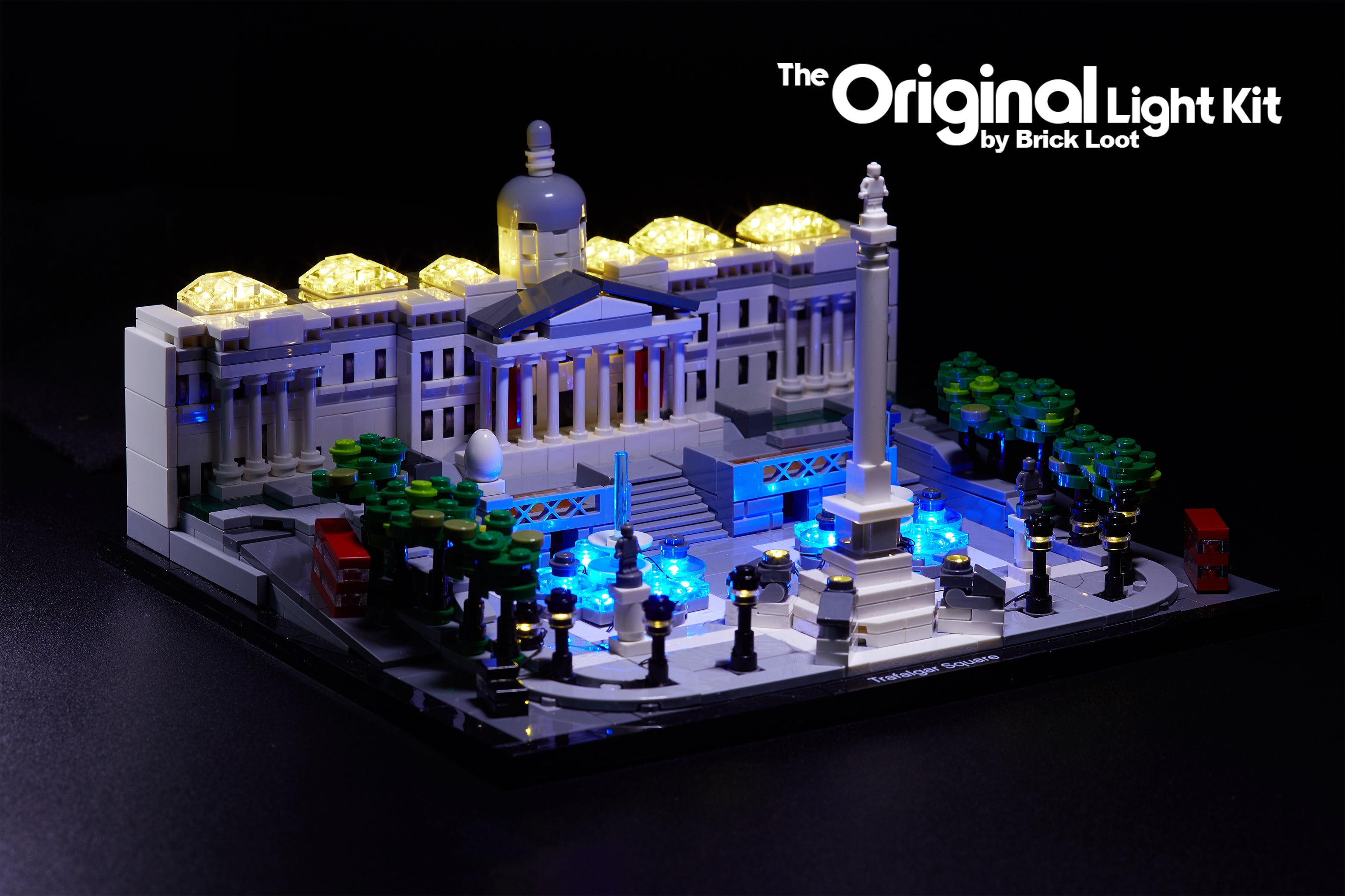 LED Lighting Kit for LEGO Architecture Trafalgar Square 21045