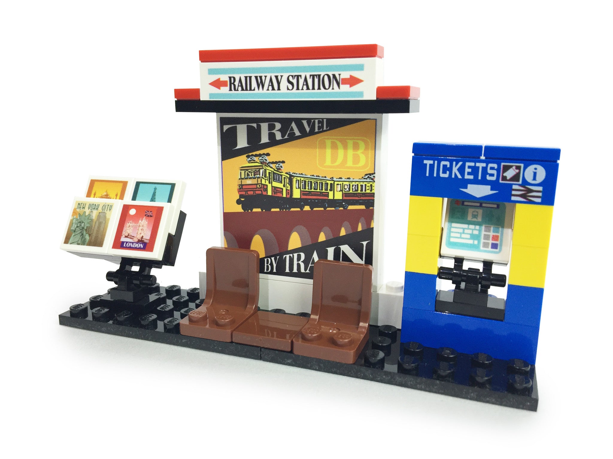 Train station lego discount set