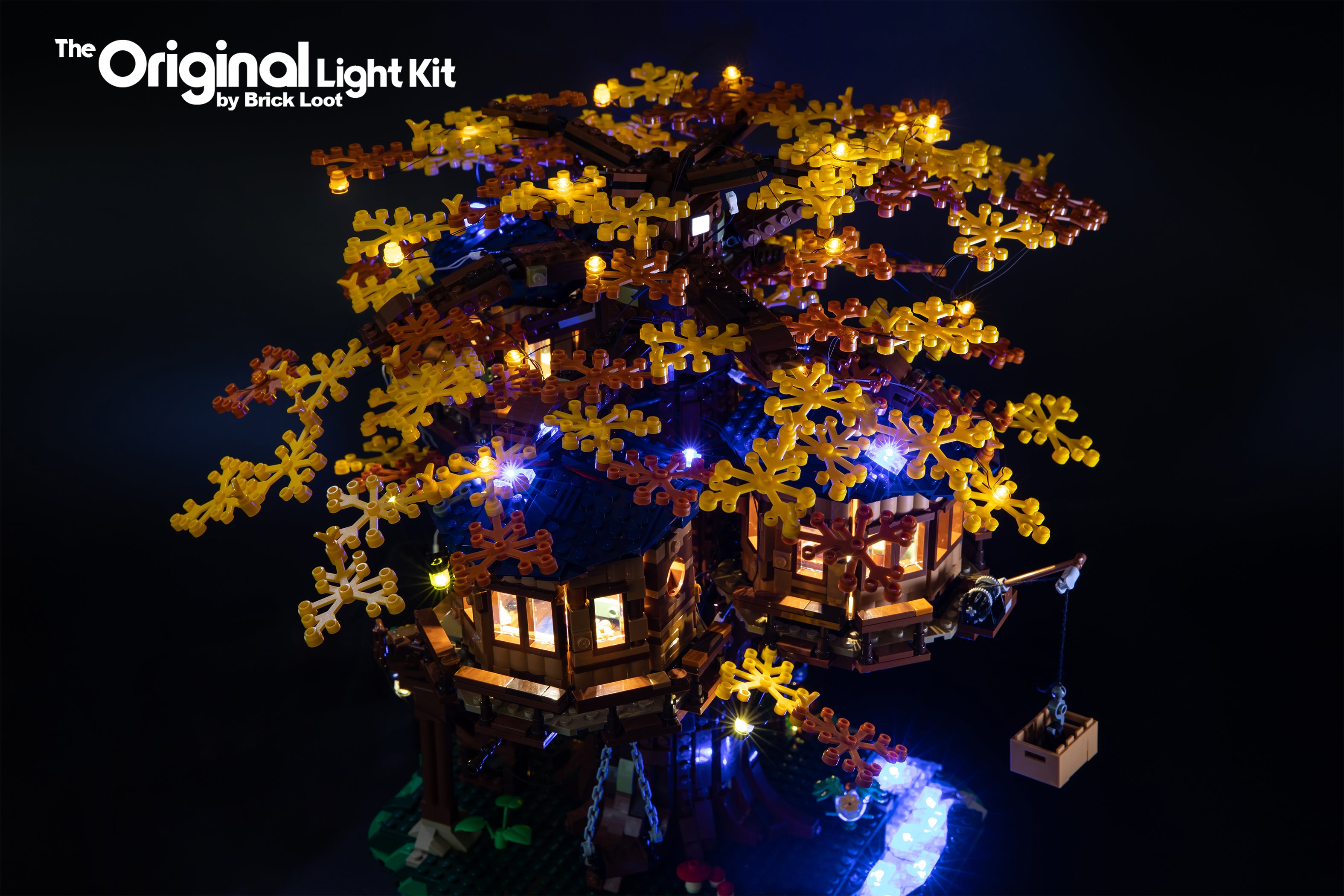 LED Lighting Kit for LEGO Ideas Tree House set 21318