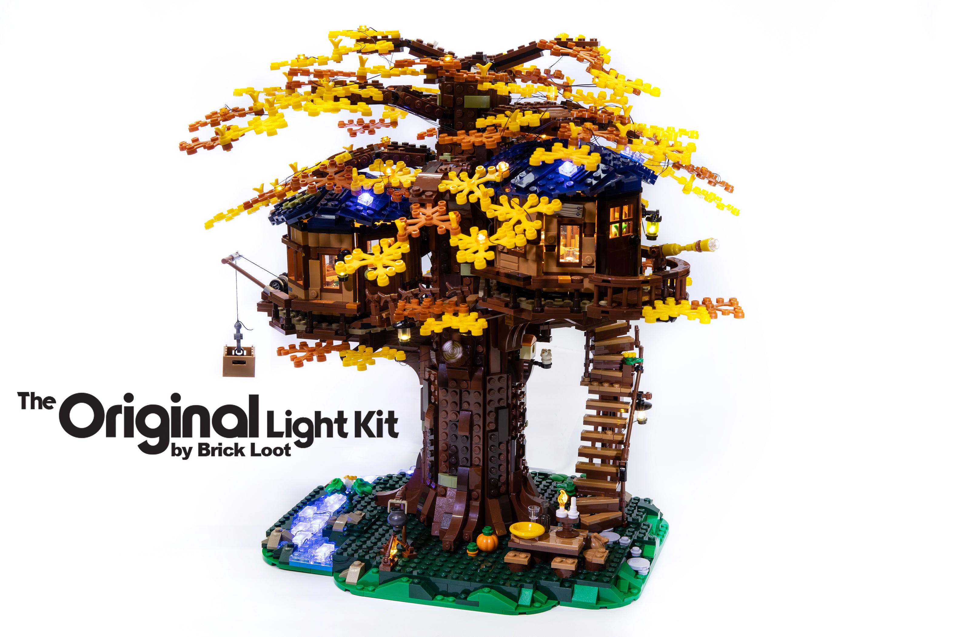 LED Lighting Kit for LEGO Ideas Tree House set 21318 Brick Loot