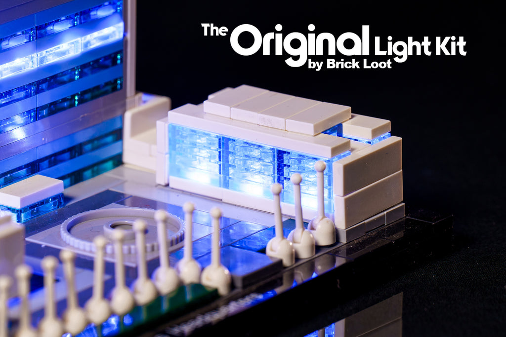 LED Lighting Kit for LEGO Architecture United Nations Headquarters set – Brick