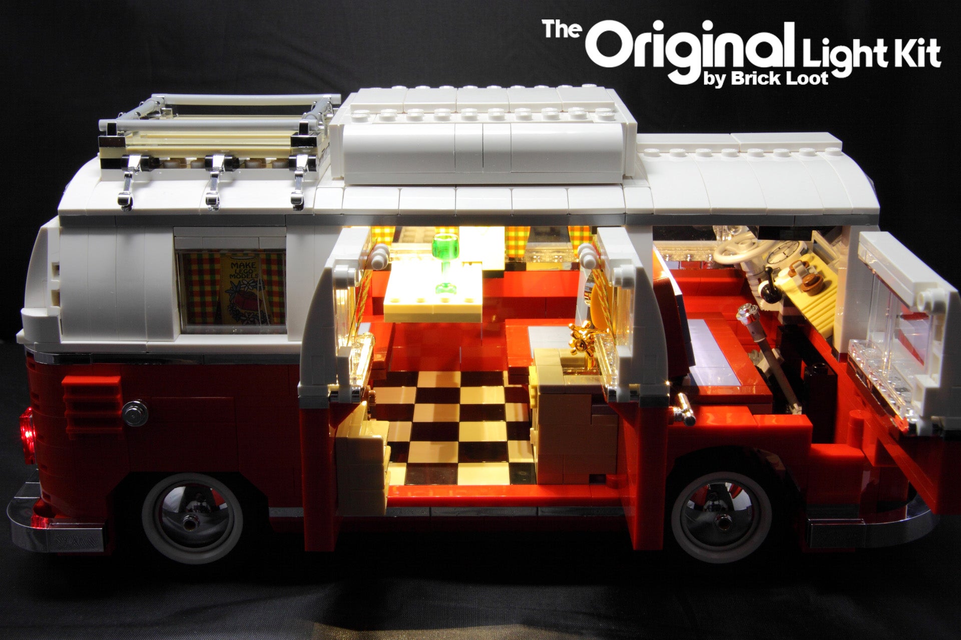 LED Lighting Kit for LEGO VW Camper 10220