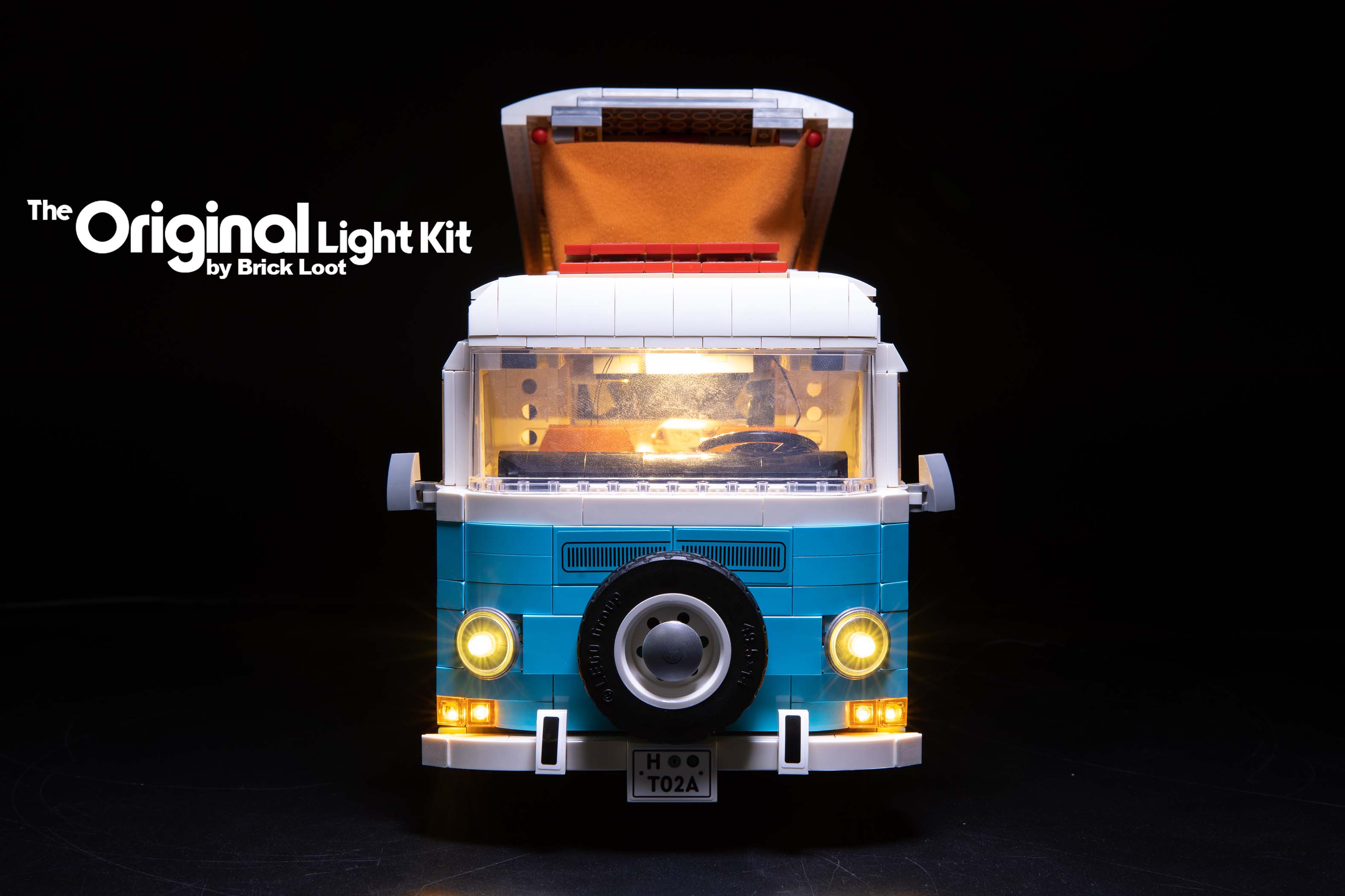 LED Lighting Kit for LEGO Volkswagen T2 Camper Van 10279 Brick Loot