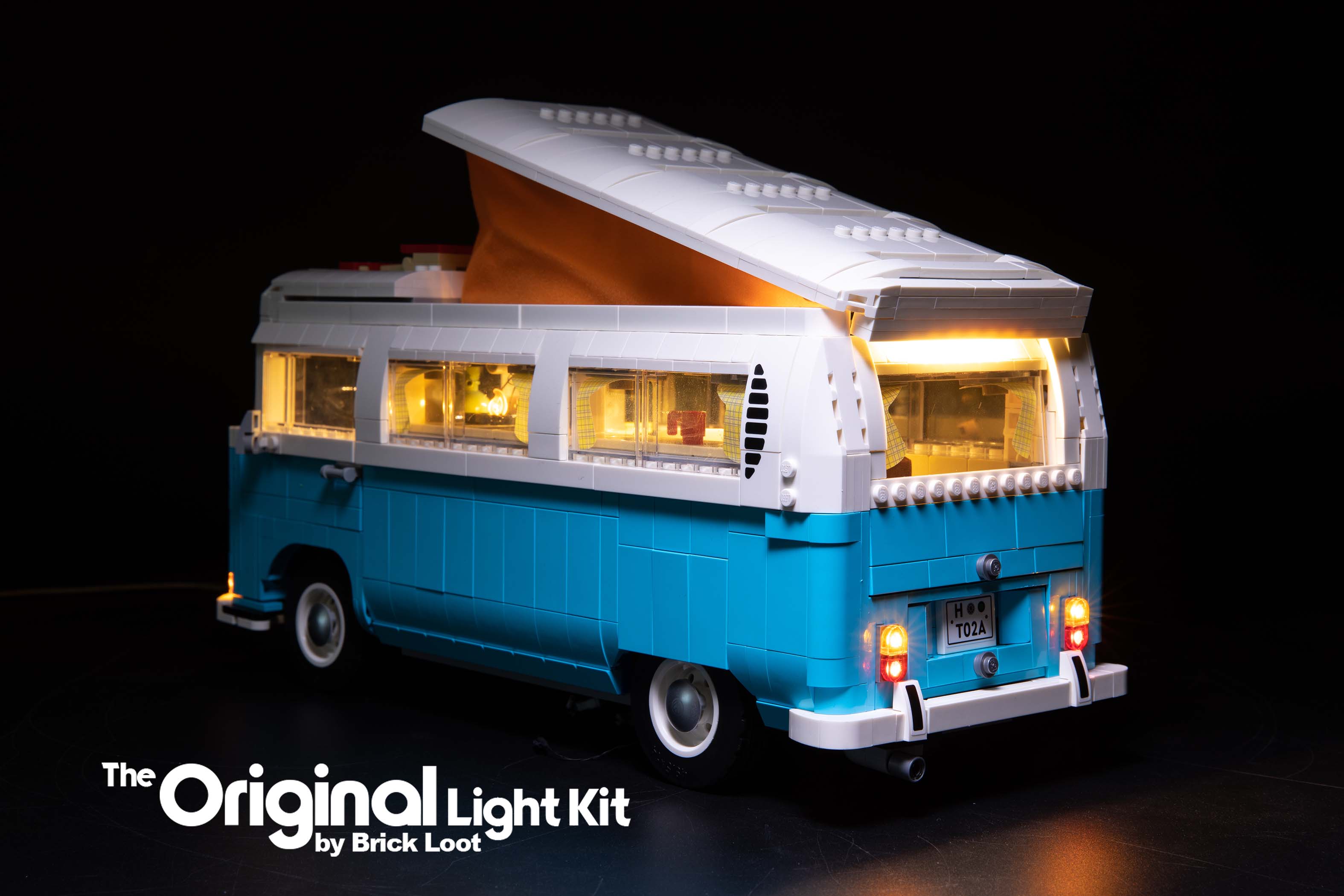 LED Lighting Kit for LEGO Volkswagen T2 Camper Van 10279 Brick Loot