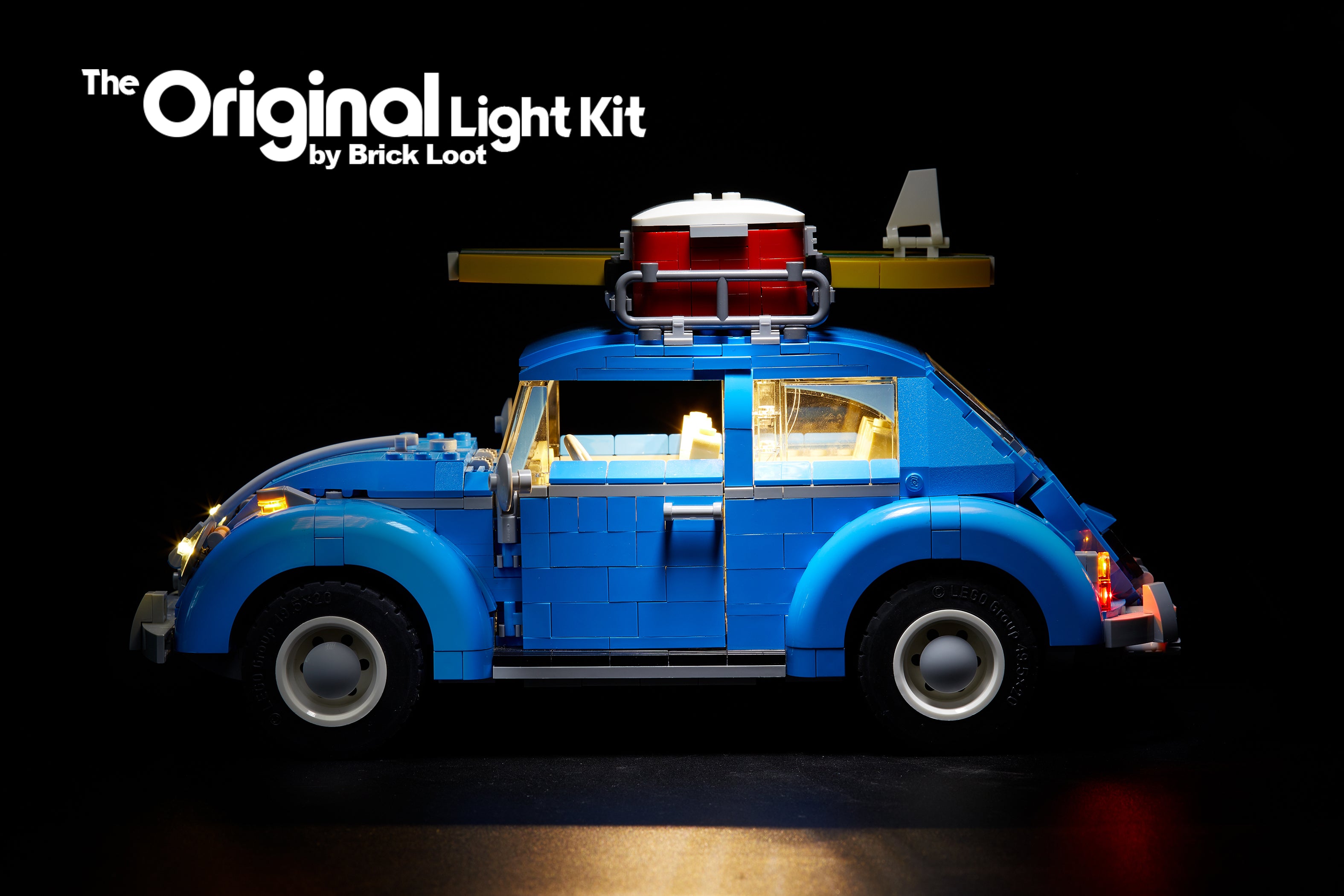 LED Lighting Kit for LEGO Volkswagen VW Beetle 10252