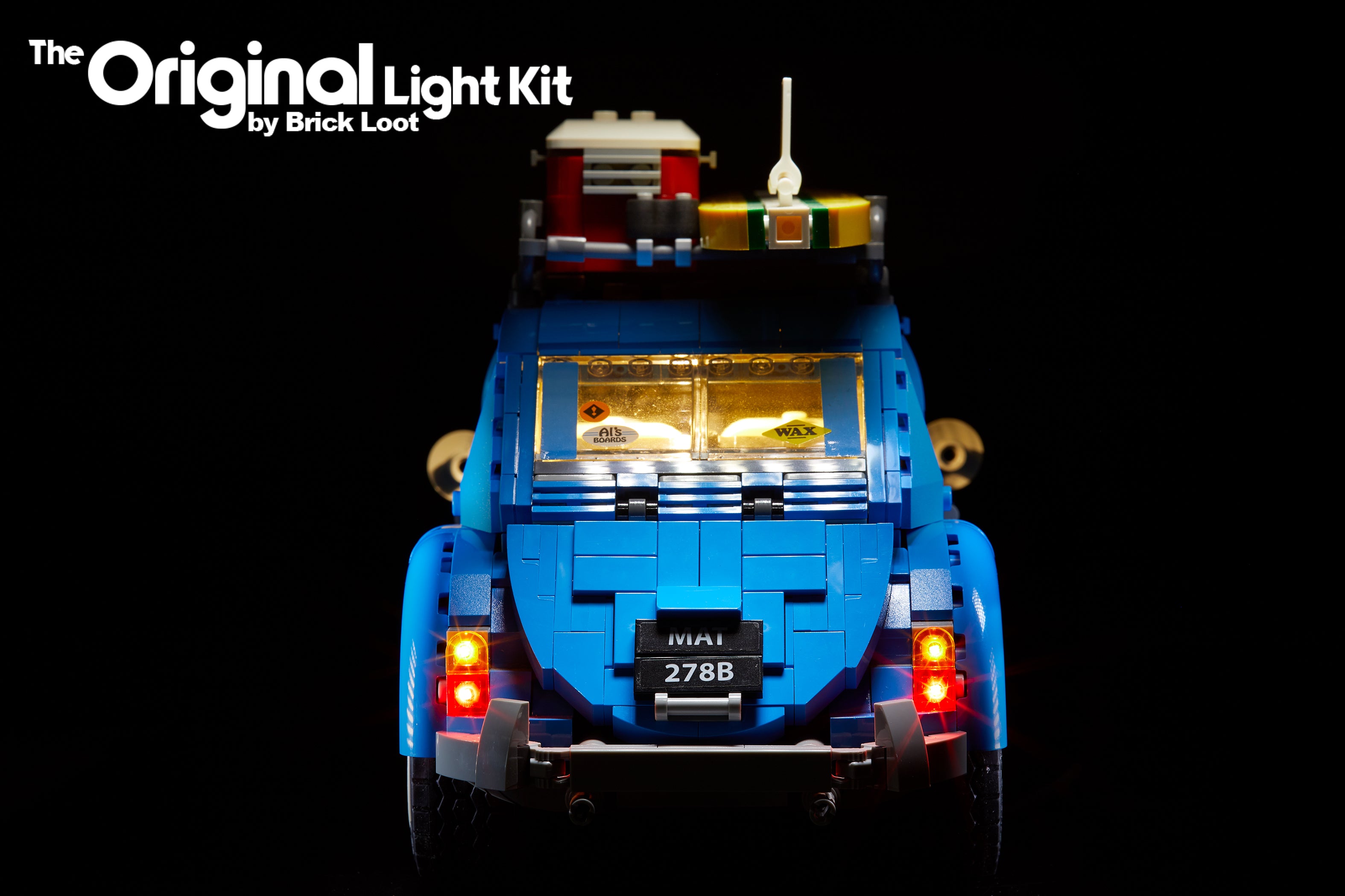 LED Lighting Kit for LEGO Volkswagen VW Beetle 10252 Brick Loot