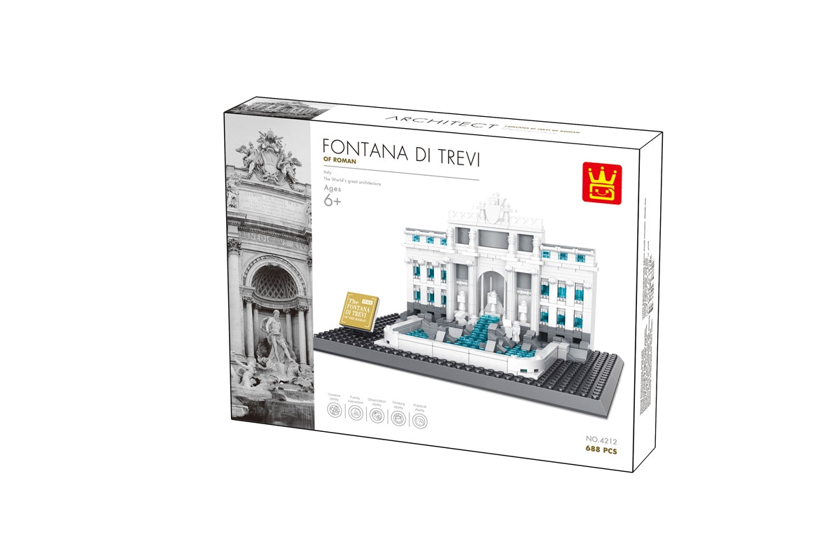 Lego architecture fontana online di trevi