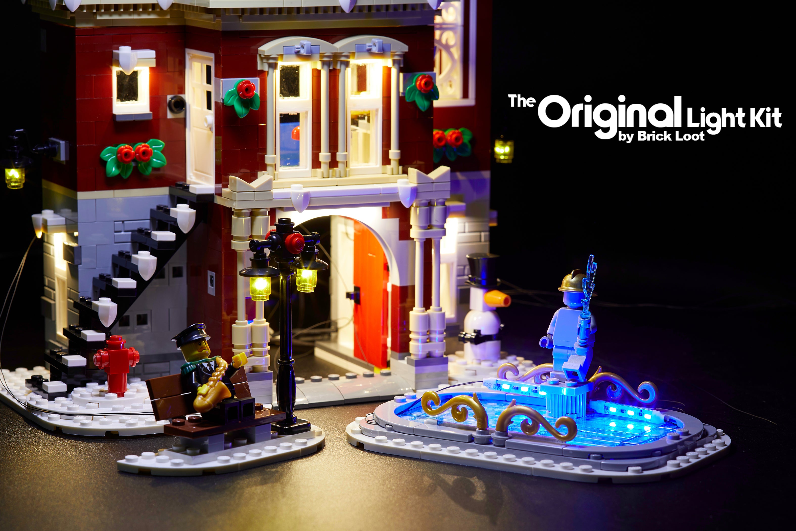 Lego winter village online light kits