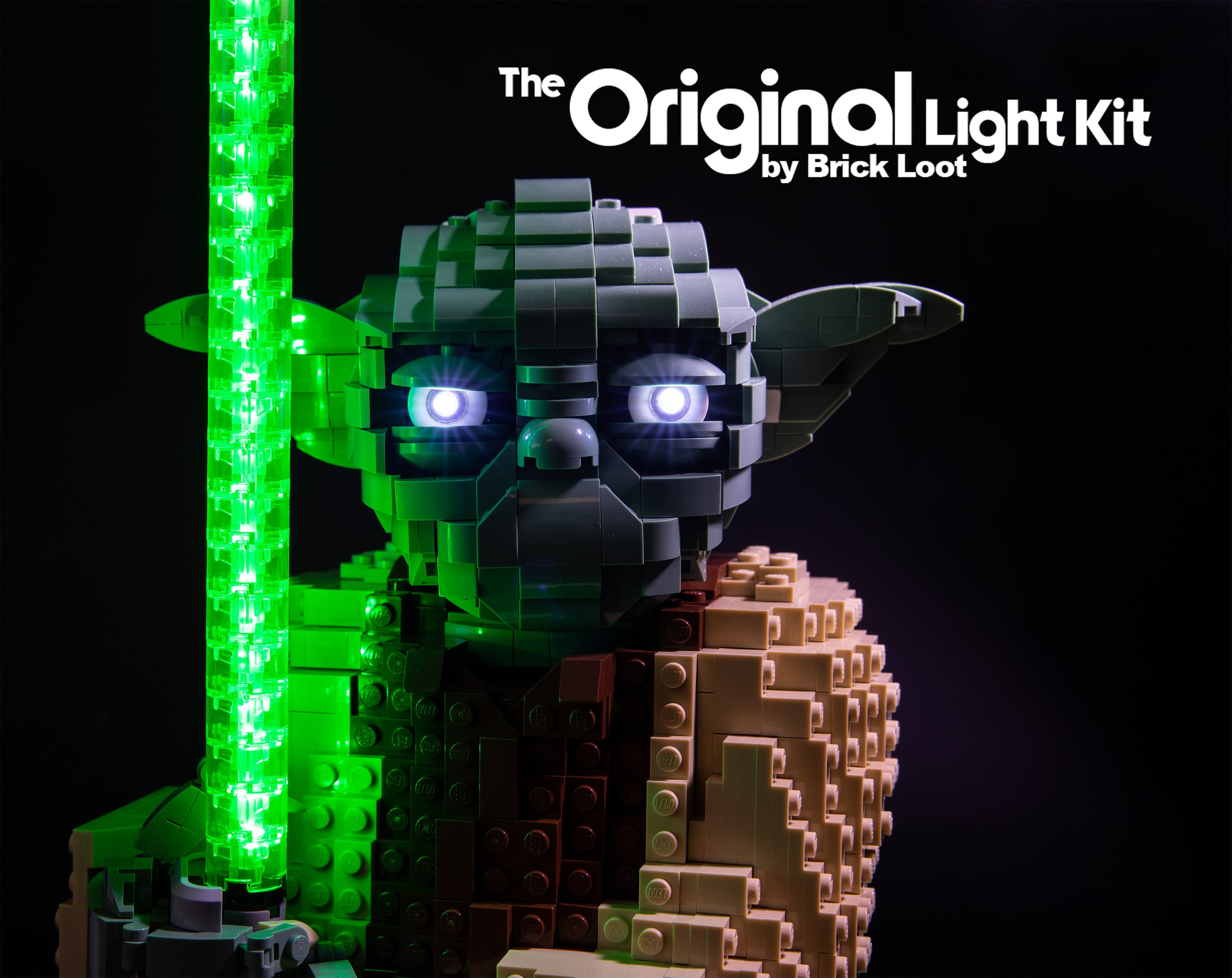 LED Lighting Kit for LEGO Star Wars Yoda set 75255