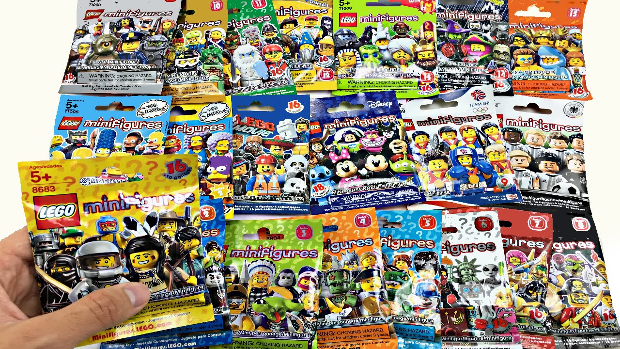 Lego discount minifigure collection